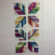 Free Tutorial - Leaf / Feather Quilt Block by Julie