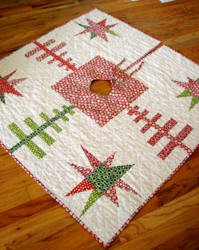 Prairie christmas tree outlet skirt pattern